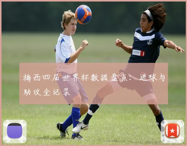 梅西四届世界杯数据盘点:进球与助攻全记录