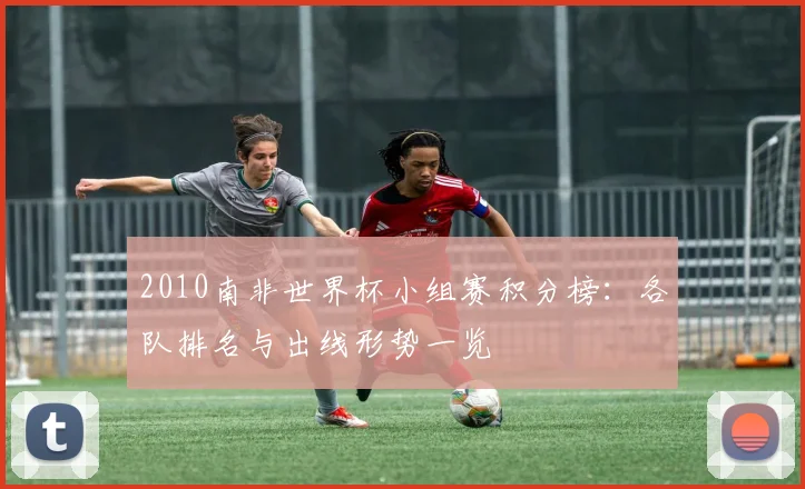 2010南非世界杯小组赛积分榜:各队排名与出线形势一览