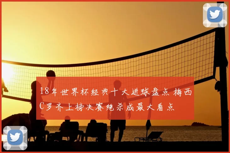 18年世界杯经典十大进球盘点 梅西C罗齐上榜决赛绝杀成最大看点